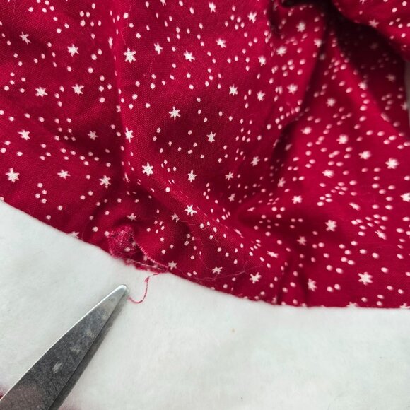 Vintage Handmade Santa Doll Plush Shelf Sitter Stuffed 22 Inches - Picture 14 of 15